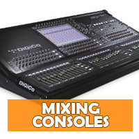 Rent Mixing Consoles.  Line Mixer Rentals