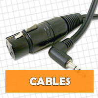 Rent Cables - Audio, Video, Lighting, DMX, XLR - Crossfire Event Production