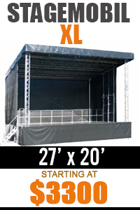 Rent Mobile Stage - Stagemobil XL