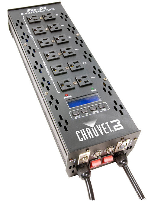 Chauvet 6-Channel Stage Lighting Dimmer Pack
