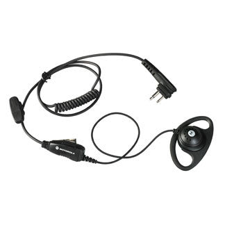 Motorola surveillance walkie talkie 2-way radio earpiece headset