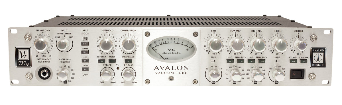 Rent Preamp AVALON 737SP-VT TUBE MIC PRE/EQ/COMPRESSOR