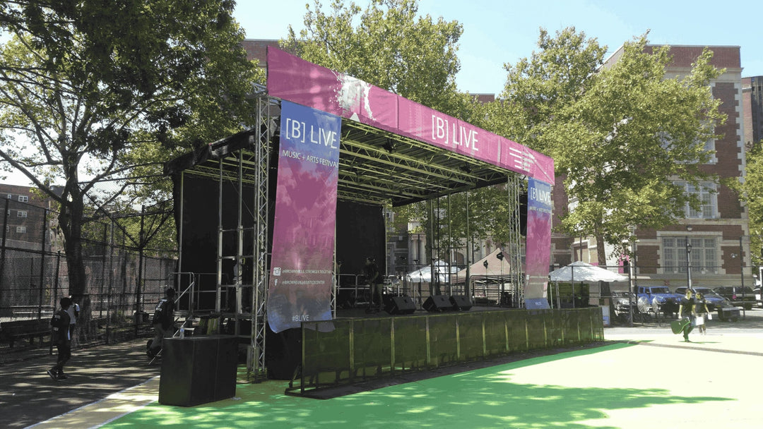 Mobile Stage Rental - Stagemobil XXL Portable Stage Unit