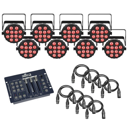 Rent Up Lights - Uplighting Econo Light Package Rental – Crossfire Pro ...