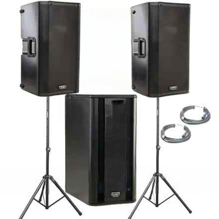 Portable Speaker Qsc K Series Powered Speakers Rent Speakers QSC K