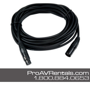 3-Pin DMX Cable, 50'