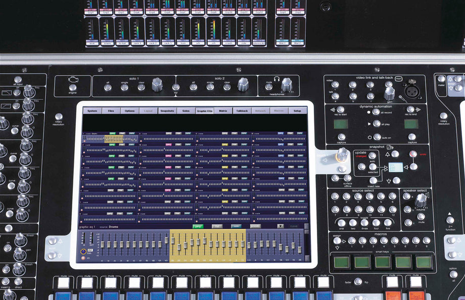 Rent Digico SD7 Digital Mixer – Crossfire Pro AV Rentals