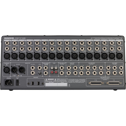 Rent MACKIE ONYX 1640I MIC/EQ/FIREWIRE MIXER Rental – Crossfire