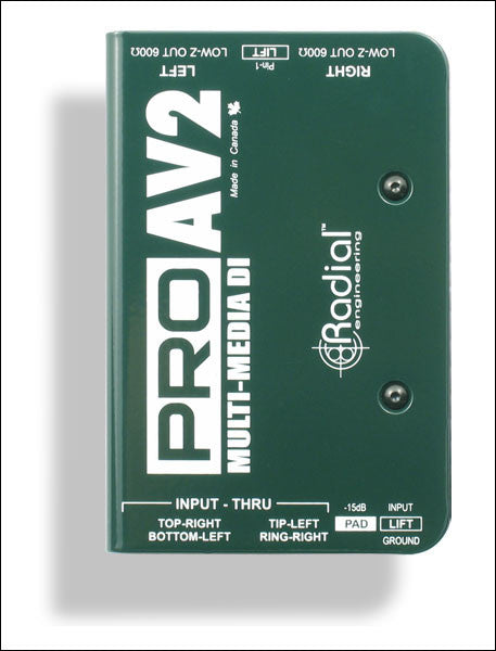 Radial Engineering ProAV2 Stereo Direct Box – Crossfire Pro AV Rentals