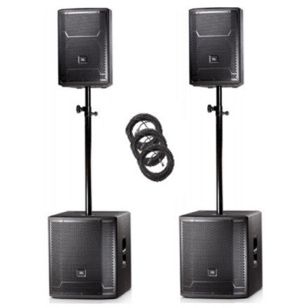 Rent Speakers - Ultimate JBL with Subs – Crossfire Pro AV