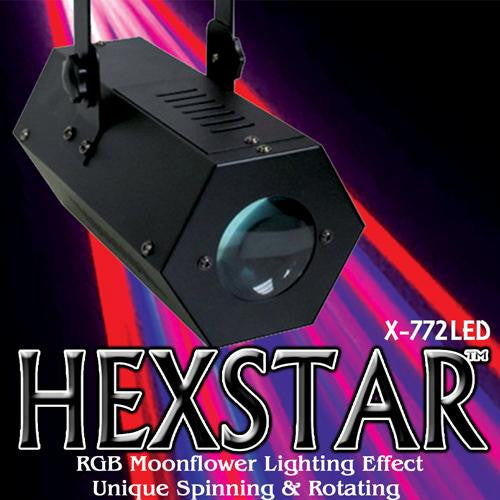 DJ Lighting Rental Brooklyn, NY, NYC - LED HexStar Effect Party Light ...