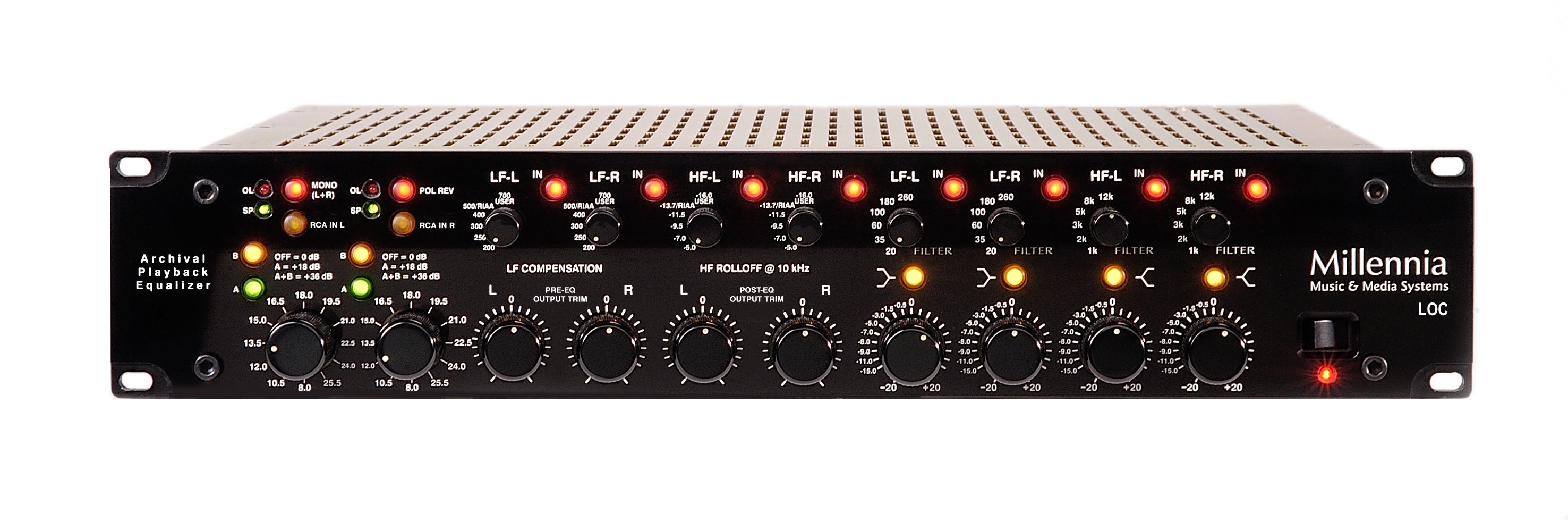 Rent MILLENNIA HV-3D 8-CHANNEL MIC PREAMP Rental – Crossfire Pro
