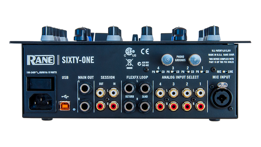 Rent DJ Mixer - Rane Sixty-One (61) Serato DJ Mixer Rental – Crossfire ...