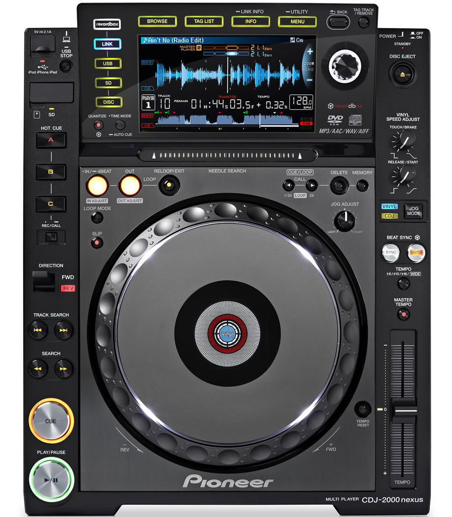 Rent Pioneer CDJ-2000NXS2 NEXUS - DJ Turntable Rental – Crossfire 