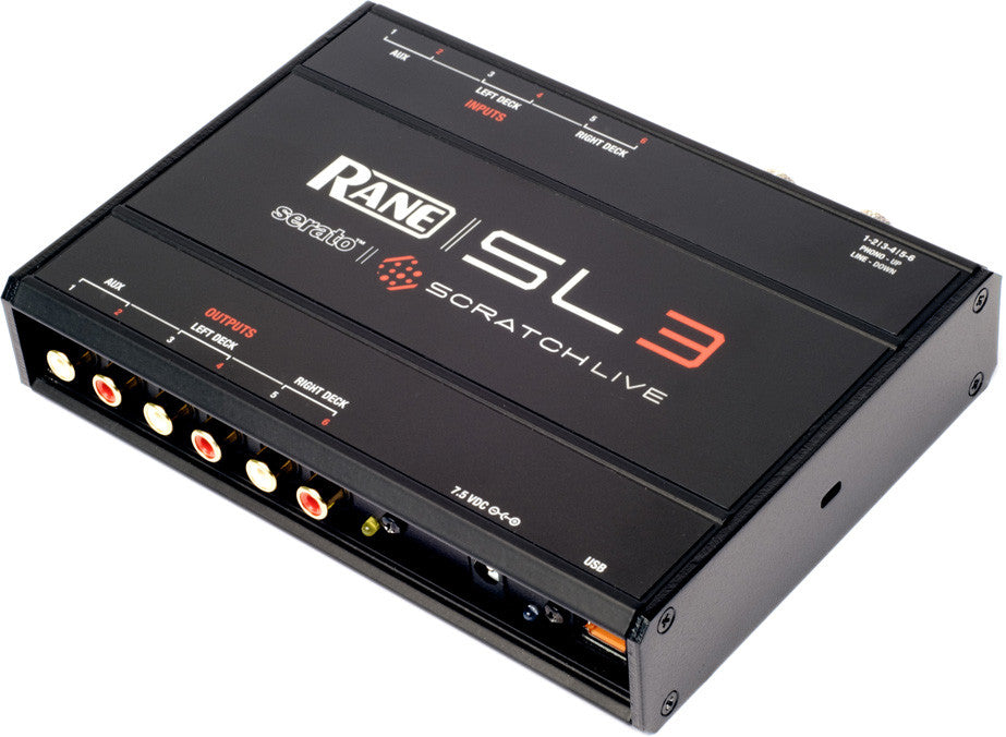 RANE SL3 インターフェース Serato Scratch Live-