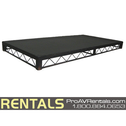 Rent Stage - Steel Platform Portable Riser - 4X6 - 12in High ...