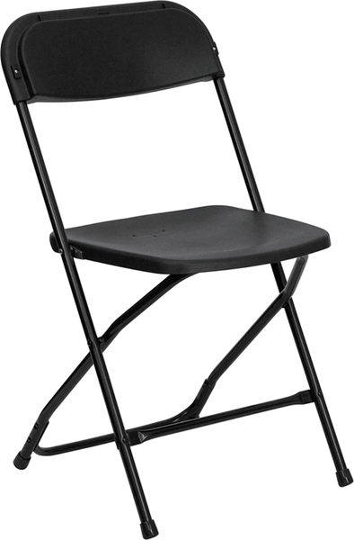 Black Folding Chair Rental NYC